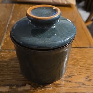 Deep Teal Teapeak Butter Bell